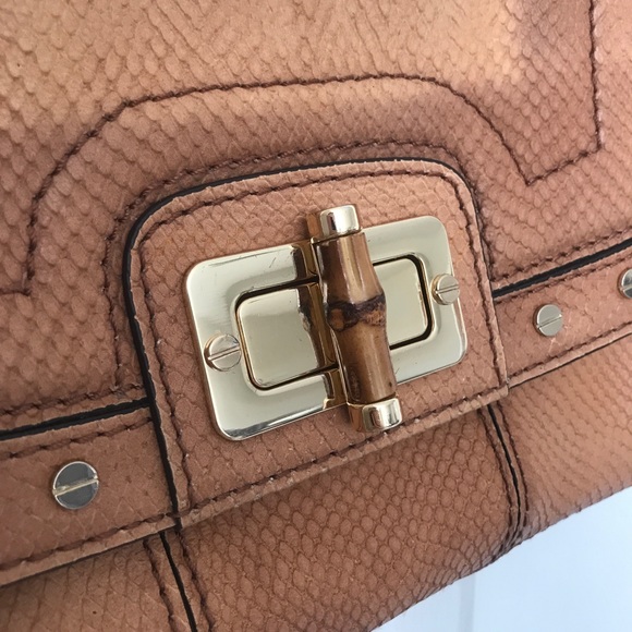 MILLY camel coloured handbag - Picture 2 of 5